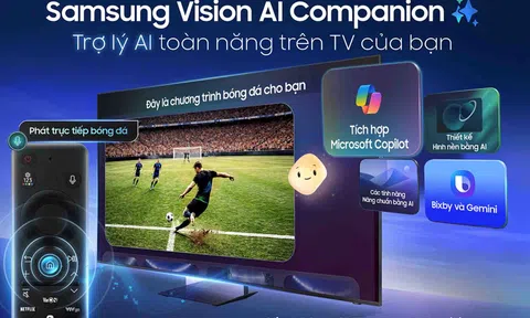 Samsung mở bán AI TV 2026 trên nền tảng online