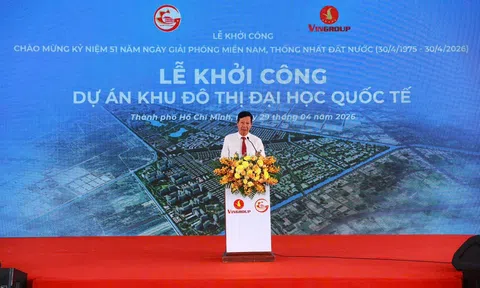 Vingroup khởi công dự án Đô thị Đại học Quốc tế - Thành phố công viên tri thức đẳng cấp hàng đầu châu Á