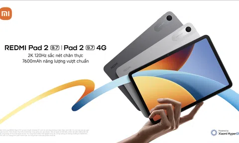 Khám phá REDMI Pad 2 9.7 : Màn hình 2K, pin 7.600 mAh, giá chỉ từ 4.9 triệu đồng - đáng mua!