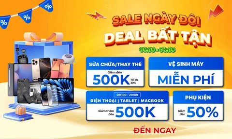 Top iPhone cũ về giá sốc dịp sale đôi 5.5