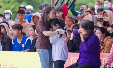 MC Thanh Thảo lấy 'Mái ấm gia đình Việt' để dạy con về lòng trắc ẩn