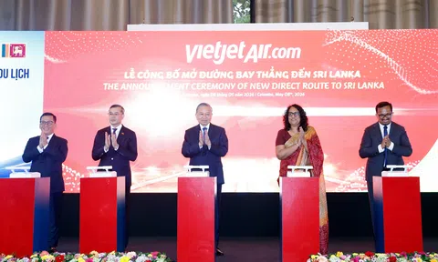 Vietjet khai mở đường bay TP.HCM – Colombo, thúc đẩy hợp tác Việt Nam – Sri Lanka