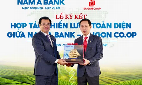 Nam A Bank hợp tác cùng Saigon Co.op phát triển mô hình hệ sinh thái tiêu dùng - tài chính tích hợp
