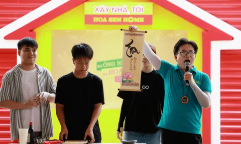 Đại Nghĩa xúc động trước cậu bé đam mê thư pháp, từng muốn nghỉ học vì gia cảnh khó khăn
