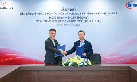 VinRobotics hợp tác Infineon phát triển công nghệ lõi cho người máy thế hệ mới