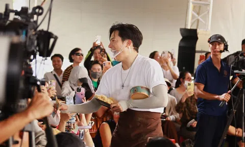 'Mái ấm gia đình Việt': Đại Nghĩa cùng Song Luân, Anh Tú bán bánh gây quỹ tặng trẻ em có hoàn cảnh khó khăn
