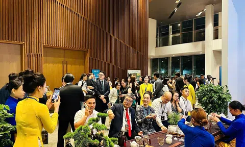 "Sức mạnh mềm" từ không gian văn hóa trà của hệ sinh thái thương hiệu DoiDep bên lề Hội nghị Kinh tế Toàn cầu