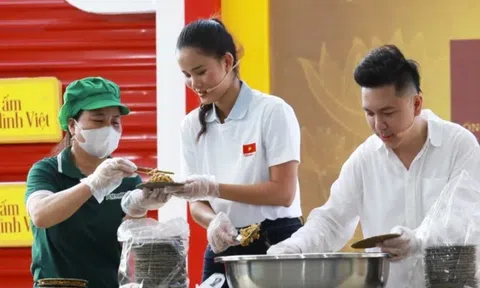 Á hậu Việt khóc nghẹn trên truyền hình, làm điều đặc biệt cho bé gái 12 tuổi