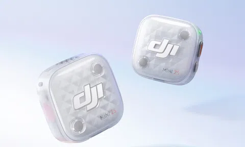 DJI ra mắt Mic Mini 2S: Micro siêu nhẹ 12g, ghi âm 32-bit float chuẩn chuyên nghiệp