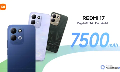 Xiaomi đưa Redmi 17 Series về Việt Nam, trang bị pin “khủng” 7.500mAh, giá bán dễ tiếp cận