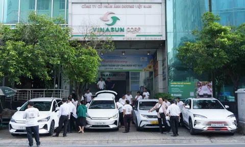 BYD NEG đưa đào tạo xe điện vào thực tế vận hành cùng 200 tài xế Vinasun