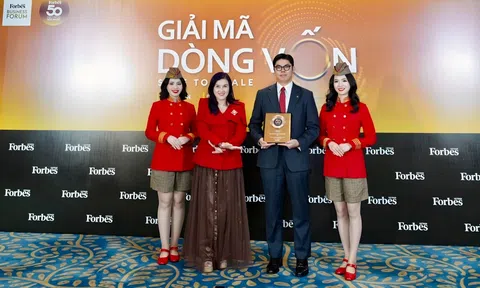Forbes tiếp tục vinh danh Vietjet trong Top 50 công ty niêm yết tốt nhất Việt Nam 2026