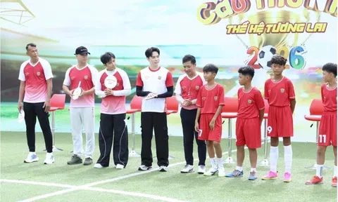 Gin Tuấn Kiệt, Trương Thế Vinh và Bùi Tấn Trường cùng trở lại "Cầu thủ nhí 2026"