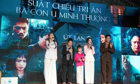 “Út Lan 2” tổ chức suất chiếu tri ân cho hơn 500 bà con tại U Minh Thượng