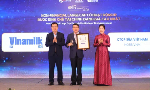 Được cả giới đầu tư và định chế tài chính ghi nhận, Vinamilk tiếp tục khẳng định vị thế trên thị trường vốn