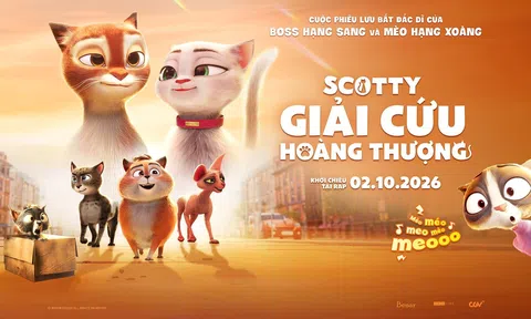 Phim hoạt hình về những người bạn bốn chân "cưng" nhất tháng 10: Cùng Scotty lên đường giải cứu Hoàng thượng