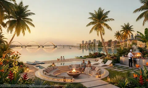 Tầm nhìn mặt nước và vị trí khó tái tạo tạo giá trị trường tồn cho biệt thự biển Vinhomes Green Paradise