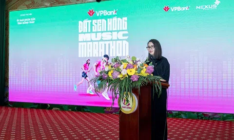 VPBank Đất Sen Hồng Music Marathon: Khi thể thao trở thành động lực kinh tế địa phương