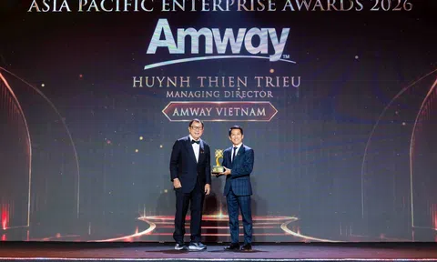 Tổng Giám đốc Amway Việt Nam hai năm liên tiếp được vinh danh Doanh nhân xuất sắc châu Á