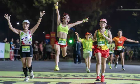 Những “bóng hồng” chiếm spotlight tại VPBank Hanoi International Marathon 2026