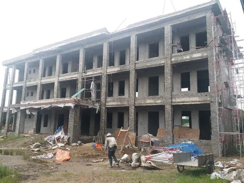 Kim Thành – Hải Dương: Nhà thầu có dấu hiệu “rút lõi” công trình trường tiểu học Kim Anh?