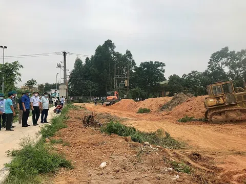 Vĩnh Yên (Vĩnh Phúc): Cưỡng chế thu hồi đất tại phường Tích Sơn để phục vụ dự án