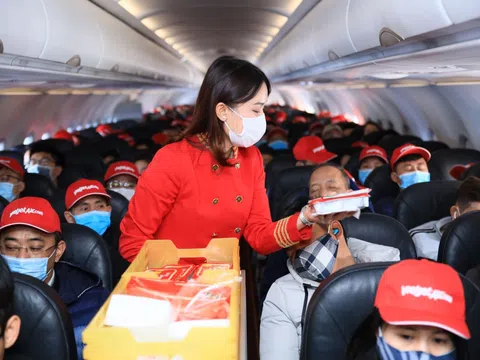 Vietjet tặng triệu mã giảm 77% và miễn phí 15 kg hành lý bay từ Hà Nội đi khắp Việt Nam