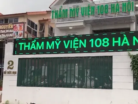 Hà Nội: Cơ sở làm đẹp mạo danh bệnh viện 108 để phẫu thuật thẩm mỹ