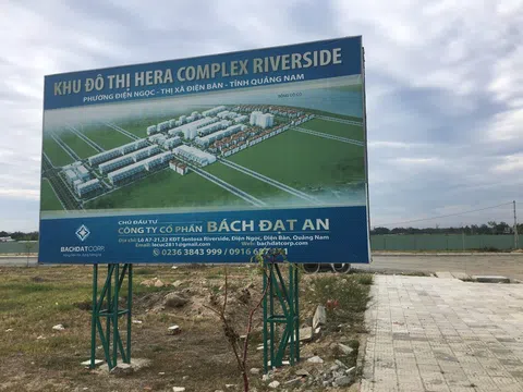Quảng Nam thu hồi 4 dự án bất động sản của Công ty Bách Đạt An