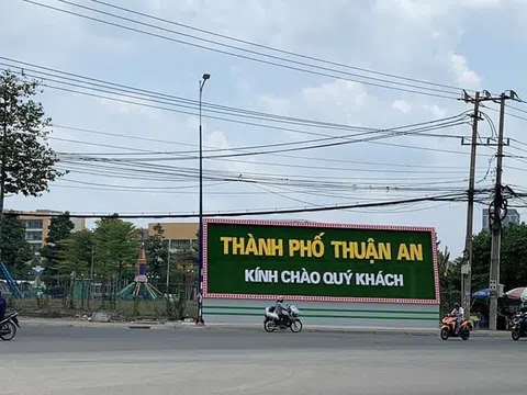 Bình Dương: Thành phố Thuận An “xin“ đại gia Lê Phong 500 triệu để “đón Tết vui tươi, hạnh phúc”