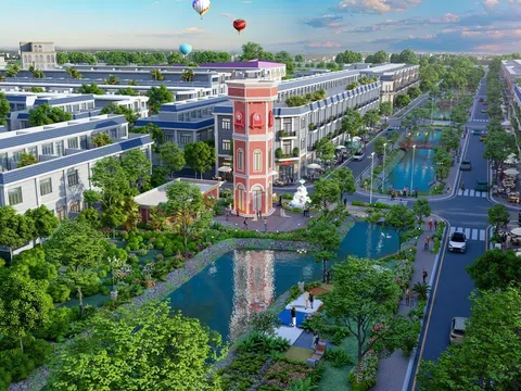 Đắt giá shophouse mặt tiền Quảng trường Hà Lan tại dự án The Diamond City