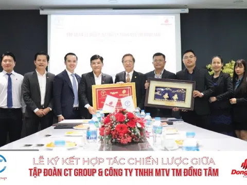 CT Land hợp tác chiến lược với Đồng Tâm Group