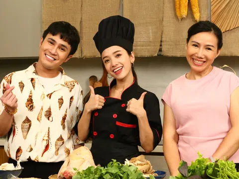 Vắng mặt Hoàng Sin, Huỳnh Lập hào hứng đồng hành cùng nữ đầu bếp mới