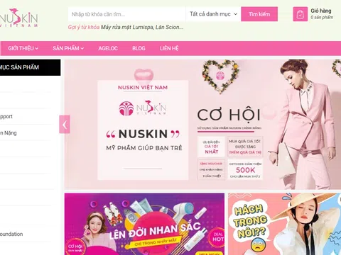 Công ty Nu Skin Enterprises Việt Nam bị phạt do vi phạm quy định về bán hàng đa cấp