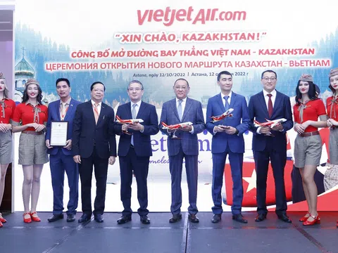 Cơ hội khám phá Việt Nam dành cho du khách Kazakhstan với  đường bay thẳng của Vietjet