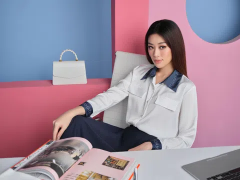 Hoa hậu Khánh Vân hóa thân thành nữ CEO quyền lực trong thiết kế đến từ thương hiệu FORMAT