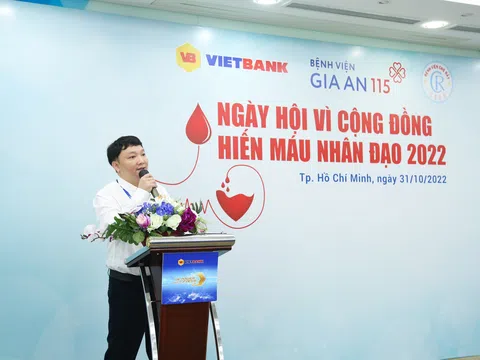 Vietbank tổ chức ngày hội Hiến máu nhân đạo 2022