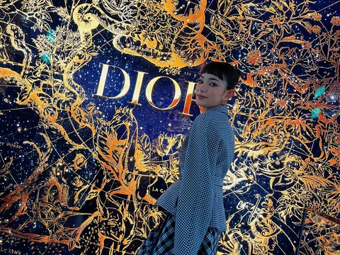Châu Bùi và hàng loạt sao Châu Á đón “Giáng sinh sớm” cùng Dior Beauty tại Singapore