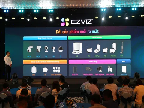 Ezviz tiếp tục hoàn thiện giấc mơ Smart Home với dải sản phẩm mới ra mắt 2023