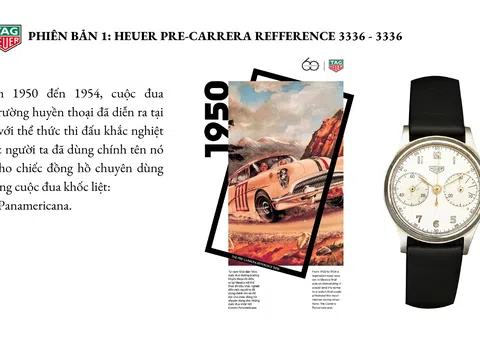 TAG Heuer tổ chức lễ kỷ niệm 60 năm ra mắt dòng đồng hồ Carrera