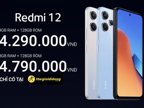 Xiaomi ký kết hợp tác chiến lược với Thế Giới Di Động, mở bán đặc biệt Redmi 12