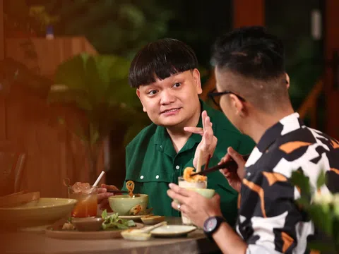 Trịnh Tú Trung được Hoàng Rapper và Chen Ru Lu mời thưởng thức ẩm thực chay cực ngon