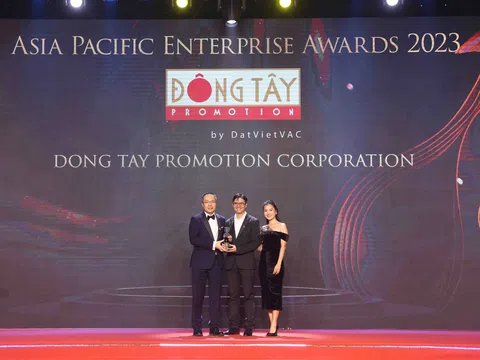 Dong Tay Promotion lần thứ 4 liên tiếp nhận giải thưởng kinh doanh xuất sắc Châu Á