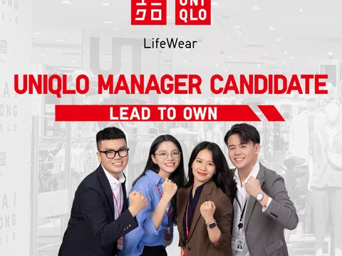 UNIQLO tìm kiếm ứng viên tiềm năng cho vị trí UNIQLO Manager Candidate (UMC) năm 2023