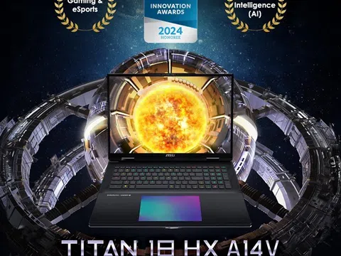 MSI Titan 18 HX: Laptop gaming cấu hình mạnh mẽ nhất thế giới, tích hợp AI cùng loạt công nghệ tân tiến