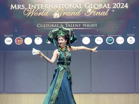 Trần Huyền Trang gây ấn tượng với các hoạt động trong khuôn khổ cuộc thi Mrs International Global 2024
