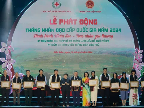 THACO tham dự Lễ phát động Tháng Nhân đạo cấp quốc gia năm 2024