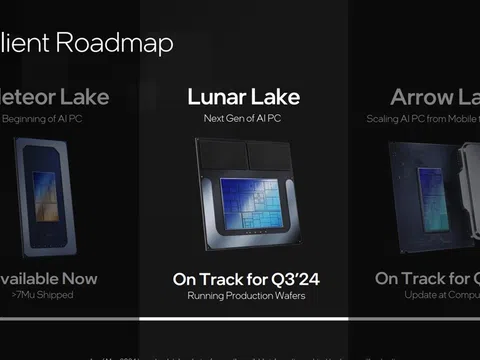 Vi xử lý thế hệ mới Lunar Lake của Intel sẽ ra mắt vào quý 3/2024