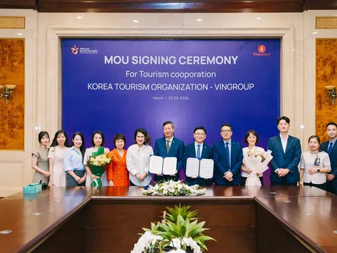 Tổng Cục du lịch Hàn Quốc và Vingroup hợp tác thúc đẩy giao lưu văn hóa - du lịch