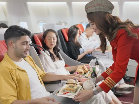 Vietjet là hãng hàng không siêu tiết kiệm tốt nhất thế giới với dịch vụ trên tàu bay dẫn đầu